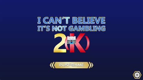 i can't believe it's not gambling|I Can't Believe It's Not Gambling 2(K) Teaser Trailer.